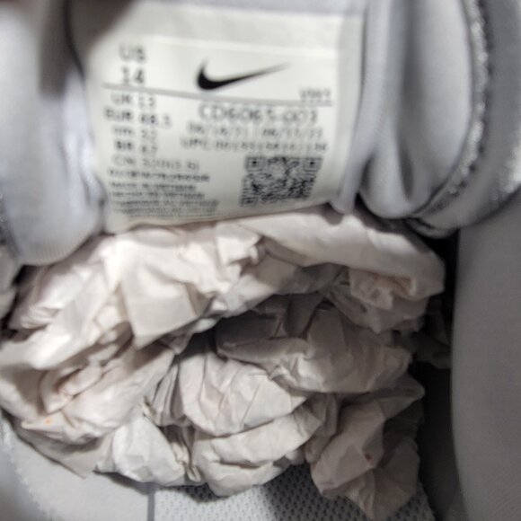 Nike Roshe G Pure Men's Size 14 US Grey Metallic White Golf Shoes CD6065-003 - Picture 12 of 12